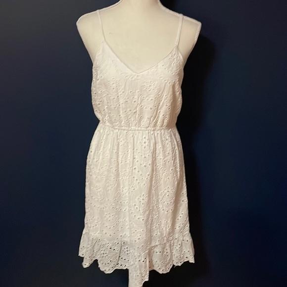 Japna Dresses & Skirts - Japna Eyeless Dress White Spaghetti Straps